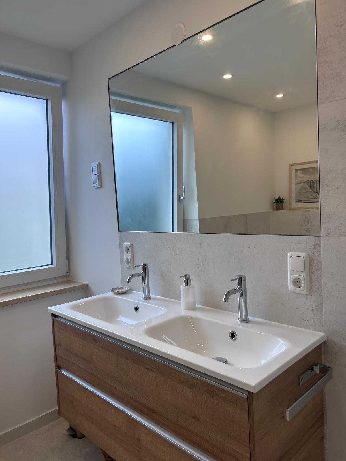 Waschtisch nach Badsanierung - Patzsch GmbH